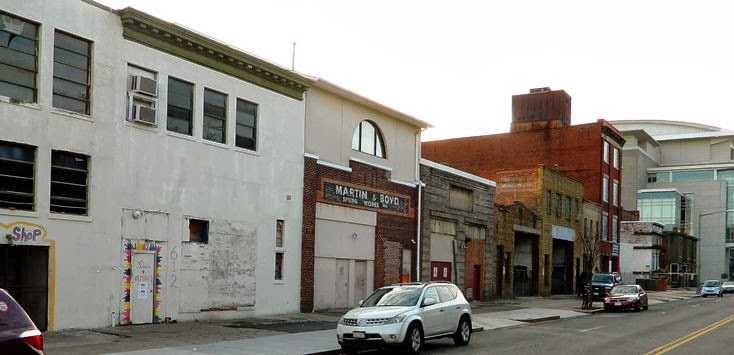 A yet to be "rehabbed" street in Shaw. Around 7th and L, NW. Close to the cop shoppe.